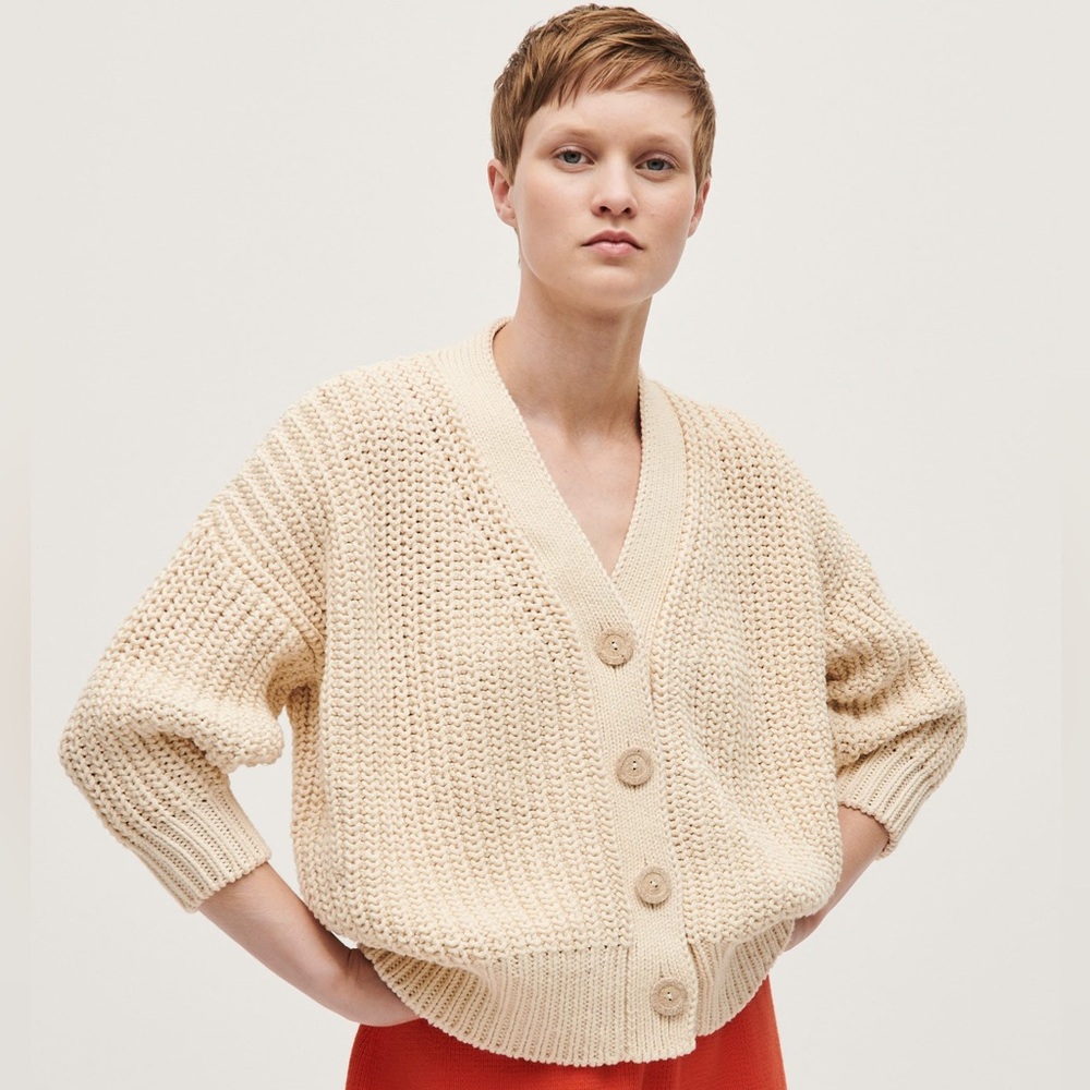 Babaa cardigan no18 in natural OS